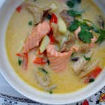 Thai Coconut Salmon Chowder 019