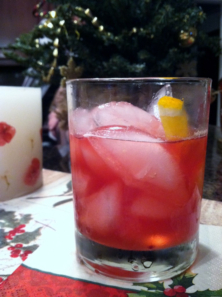 Berry Bourbon Christmas Cocktail - Maureen C. Berry