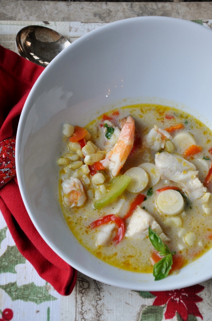 This Week's Recipe Idea: Sweet and Spicy Fish Chowder