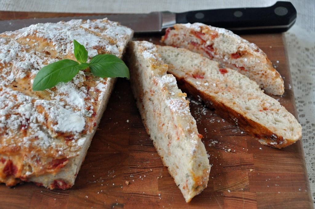 Tomato Herb Sourdough Bread