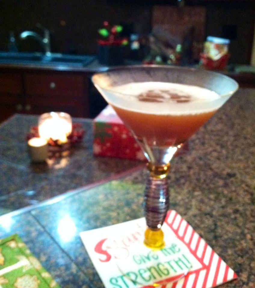Bourbon Ball Martini