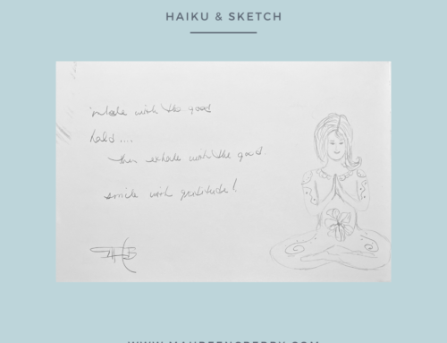 Haiku and Sketch #8